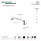 Kingston Brass Contemporary DR514186 Meridian 18" Decorative ADA Grab Bar, Polished Nickel, 20.81 L, Brass DR514186 - alternate 2